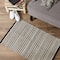 DII® Black Dobby Stripe Hand-Loomed Rug, 2ft. x 3ft.